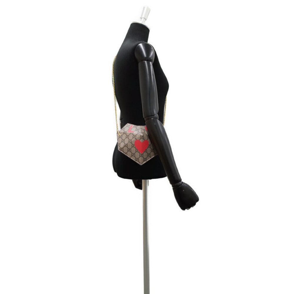 GUCCI Heart Bag Chain Shoulder - Picture 5 of 5